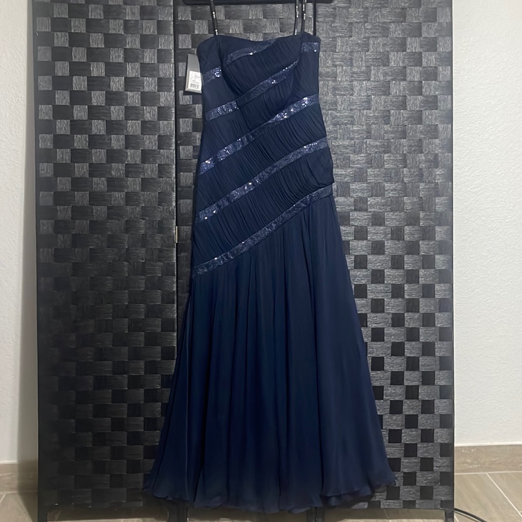 Nwt..Navy Blue Long Dress
